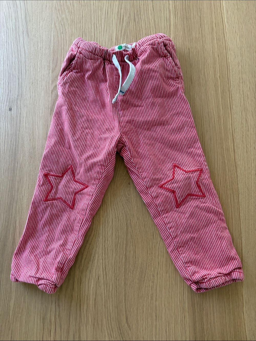 Kids red and white Star Pants